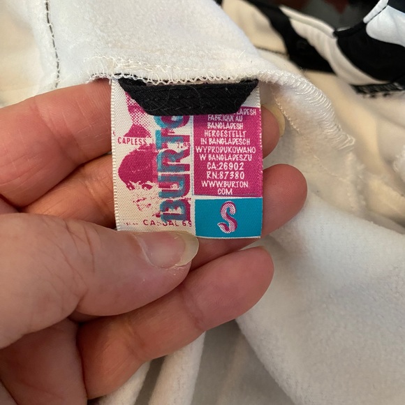 Burton Men's Multicolor Full-Zip Hoodie, lime, black and white, Size Med - Picture 4 of 5